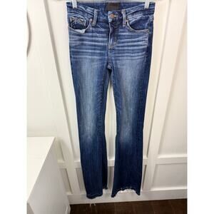 Nice Buckle Black Flare Jeans Size 23 by 38